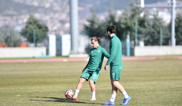 Bursaspor, Isparta 32 spor maçı hazırlıklarını tamamladı