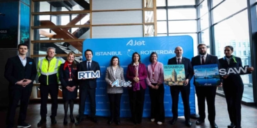 AJet’in İstanbul - Rotterdam seferleri başladı