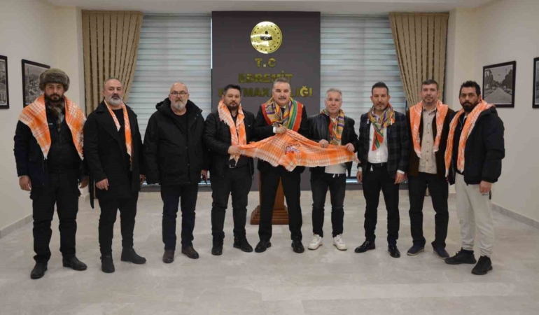 Edremit Yörükleri Derneği’nden Kaykamam Odabaş ’a ziyaret