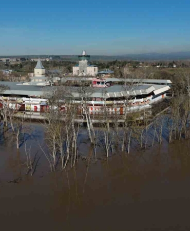 Kırkpınar Er Meydanı sular altında