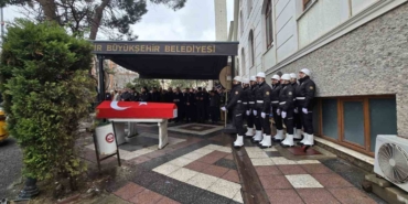 Bandırma’da görevli Polis Memuru Murat Saçan son yolculuğuna uğurlandı