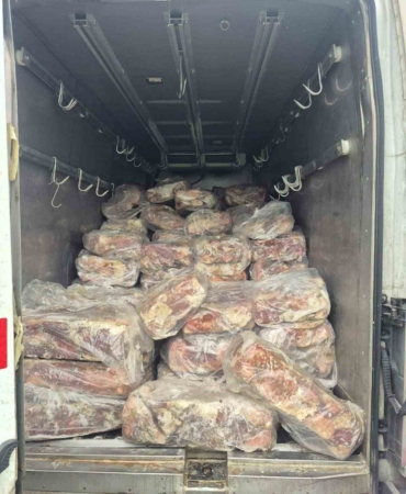 Tekirdağ’da 3 bin 500 kilogram bozuk sakatat imha edildi