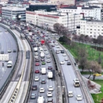 İstanbul trafiğine kaza etkisi