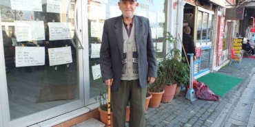 Burhaniye’de 97 yaşındaki Hasan dede ilçenin ayaklı tarihi oldu