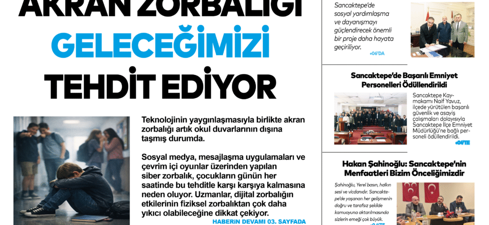 Cadde News E-Gazete 31 Ocak 2026 12. Sayısı