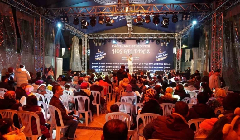 Kağıthane’de Ramazan’ın manevi iklimi meydana taşınıyor