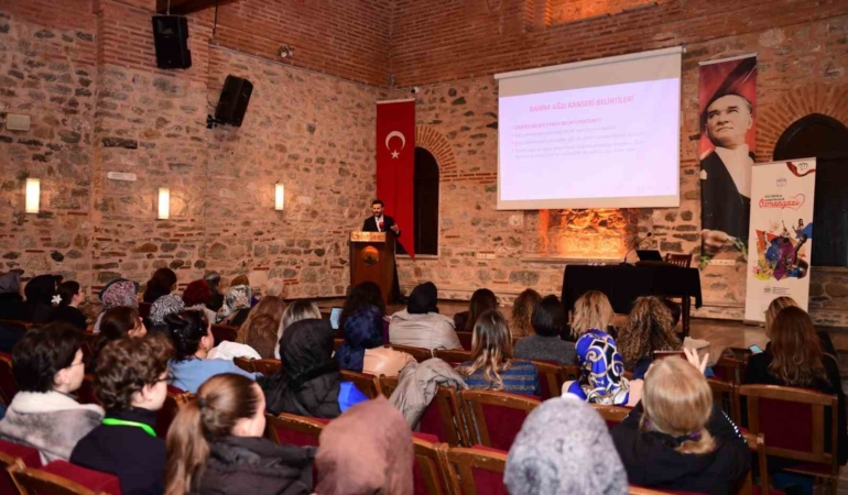 Osmangazi’den rahim ağzı kanserine karşı farkındalık etkinliği