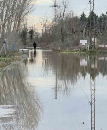 Edirne’de taşkın suları çekiliyor
