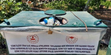 Çanakkale’de 8 yılda yaklaşık 500 bin adet bitki koruma ürünü zirai atık ambalajı toplanarak imha edildi