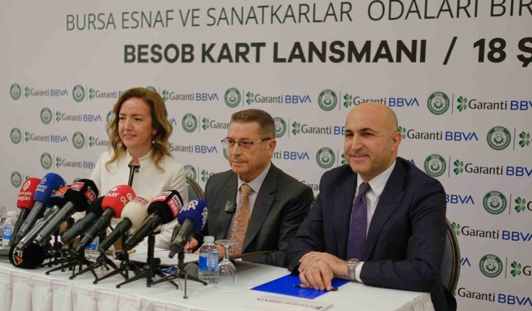 Garanti BBVA ile Bursa Esnaf ve Sanatkârlar Odaları Birliği’nden iş birliği