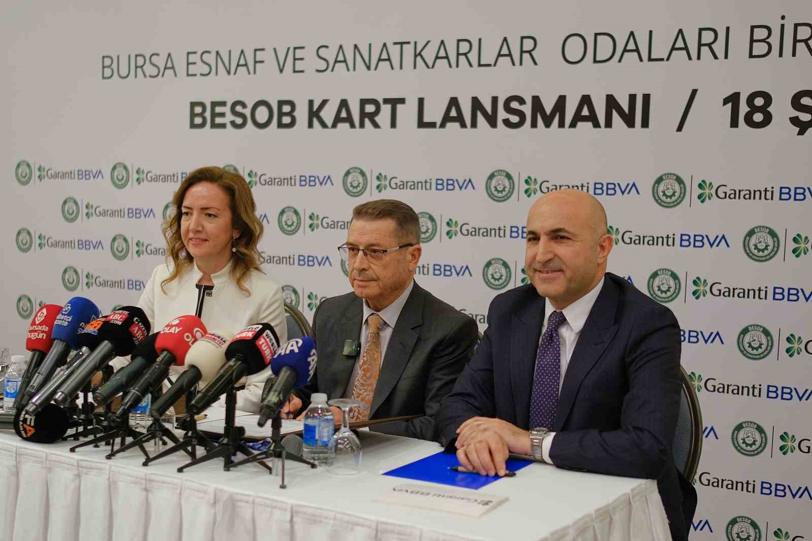 Garanti BBVA ile Bursa Esnaf ve Sanatkârlar Odaları Birliği’nden iş birliği