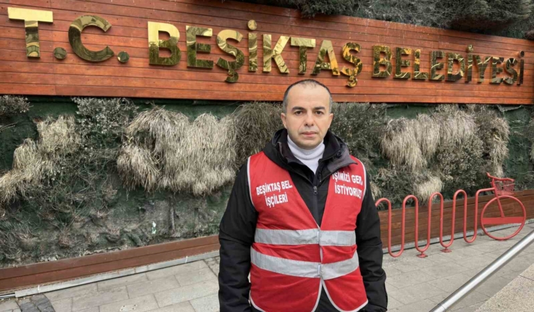 Beşiktaş Belediyesinde işten çıkarıldığını öne süren CHP’li üye 52 gündür eylemde