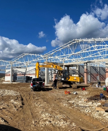 Kandıra Fındık Deposu’nda yapısal imalatlar tamamlandı