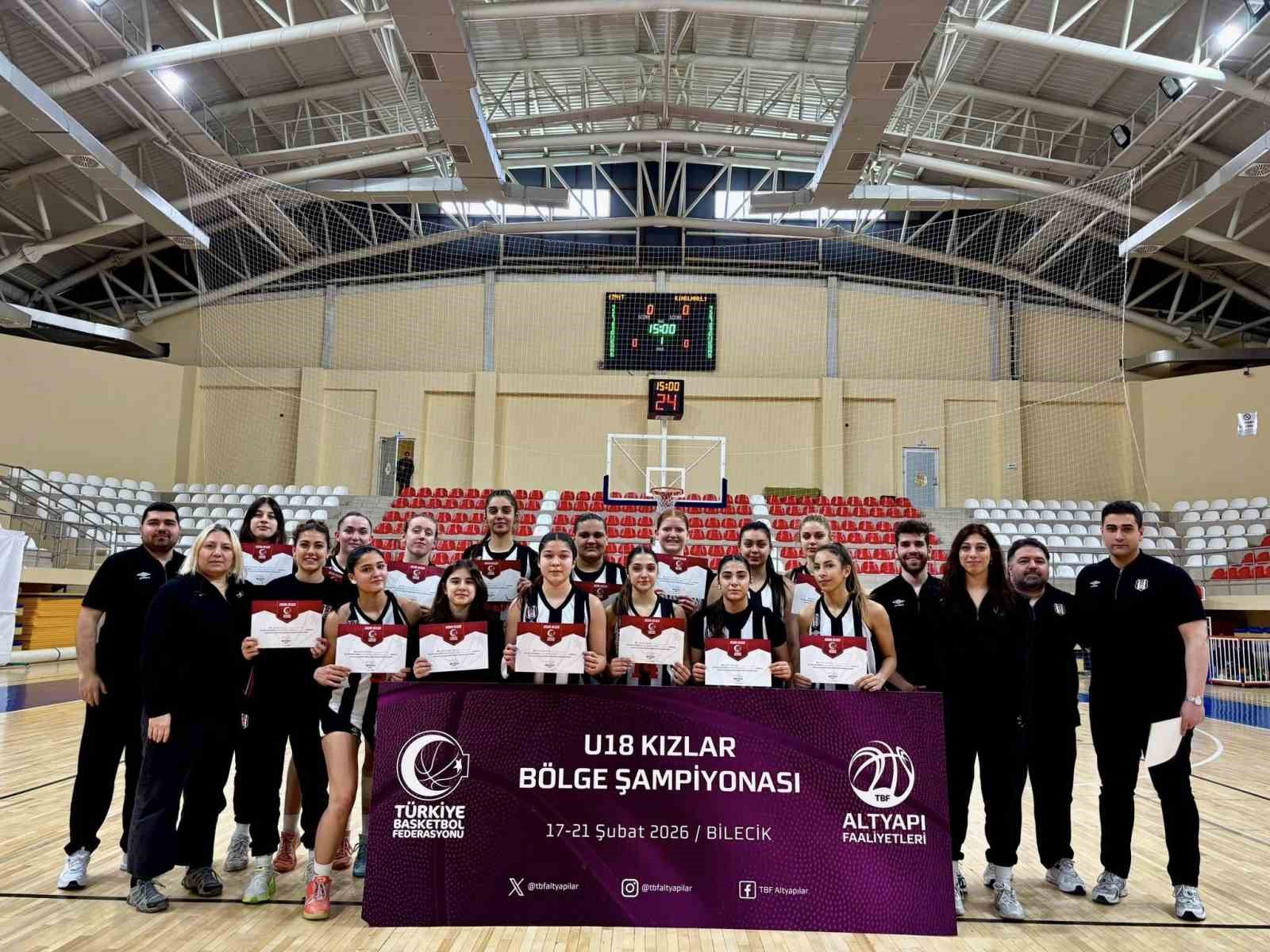 Bilecik’te U18 Kızlar 1. Bölge Şampiyonası tamamlandı