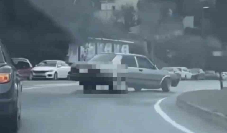 Beykoz’da drift yapan sürücüye 109 bin lira ceza: Ehliyeti alındığı halde direksiyon başına geçmiş