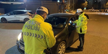Alkollü şahsın ehliyeti iptal edildi