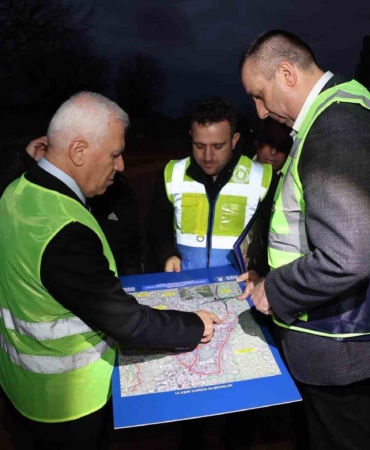Büyükşehir gece gündüz sahada