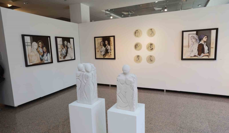 Küçükçekmece’de Zemin ve iz derindeki ses’ sergisi açıldı