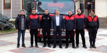 Söğüt Belediyesi araç filosuna yeni itfaiye aracı kazandırıldı