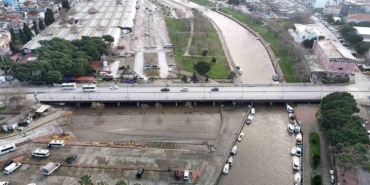 Çanakkale’de taşkın yaşanan Sarıçay normale döndü