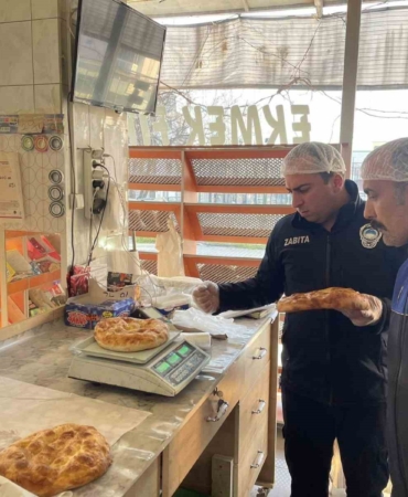 Osmaneli’nde ramazan pidesine gramaj denetimi