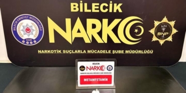 Bilecik’te narkotik operasyonunda metamfetamin ele geçirildi