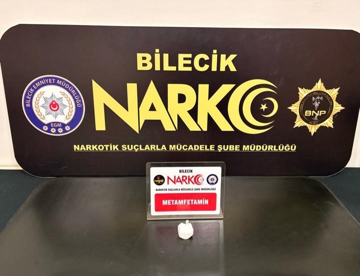 Bilecik’te narkotik operasyonunda metamfetamin ele geçirildi