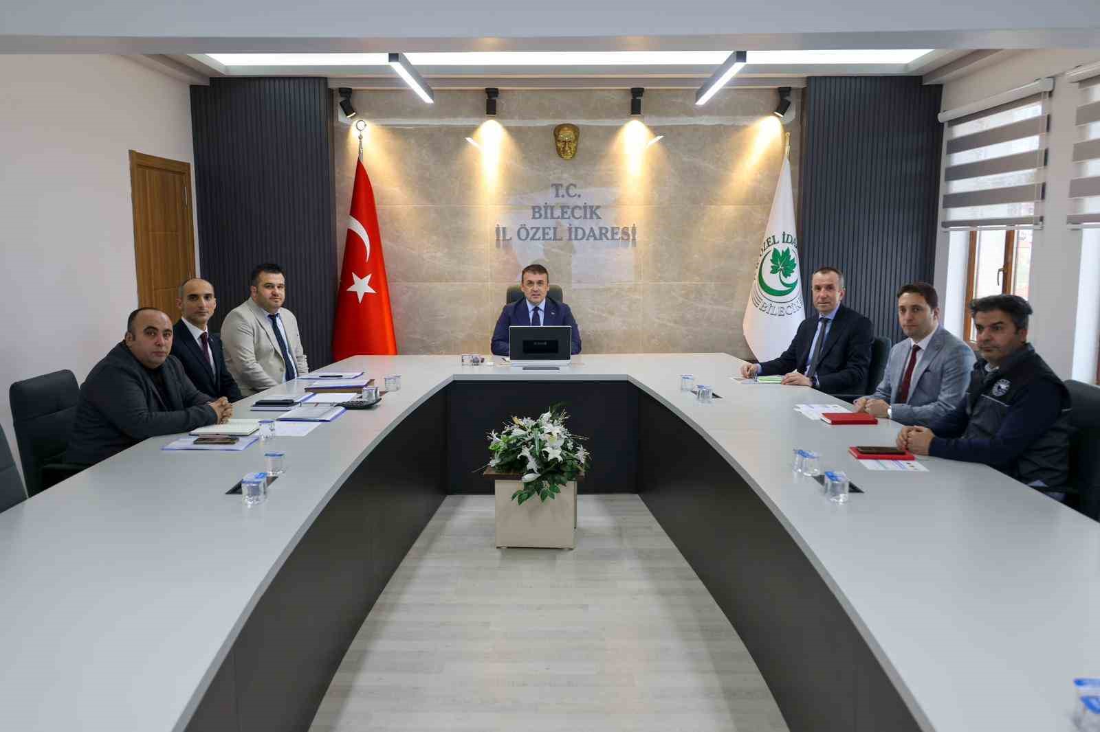 Bilecik’te Tarım Yatırımları Koordinasyon Toplantısı gerçekleştirildi