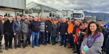 Başkan Tekin’den Biosun işçilerine ekstra zam