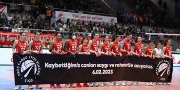 Aras Kargo Spor Kulübü, 6 Şubat depremlerinin yıl dönümünde AFAD çalışanlarını ağırladı