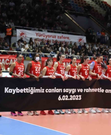 Aras Kargo Spor Kulübü, 6 Şubat depremlerinin yıl dönümünde AFAD çalışanlarını ağırladı