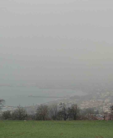 Tekirdağ’da sis etkili oluyor