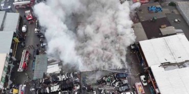 İkitelli Atatürk Sanayi Sitesi’nde yangın