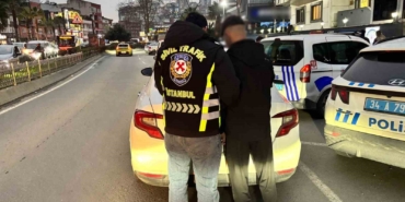 Kağıthane’de trafik güvenliğini tehlikeye düşüren sürücüye 83 bin TL ceza