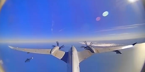 Bayraktar AKINCI’dan bir ilk: EREN mühimmatı ile hava atışında tam isabet