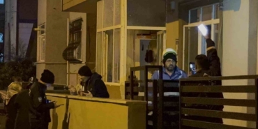 Kombiden çıkan yangın paniğe neden oldu