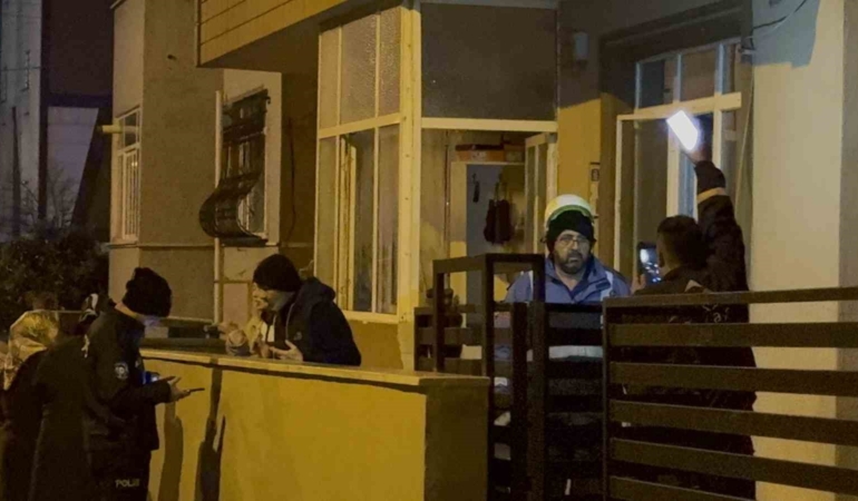 Kombiden çıkan yangın paniğe neden oldu