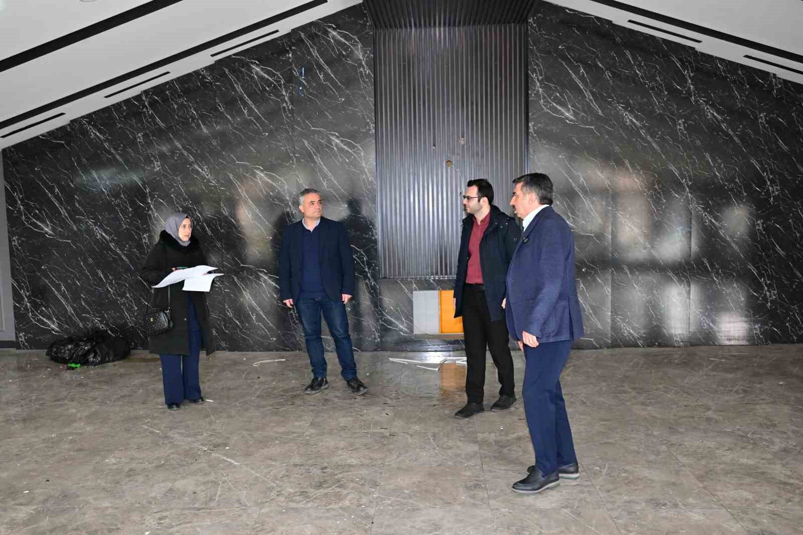 Millet mahallesi’ne kütüphane ve Yıldırım kafe geliyor