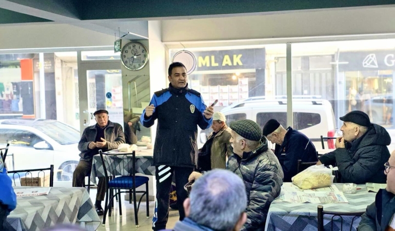 Dolandırıcılığa karşı bilgilendirme çalışması