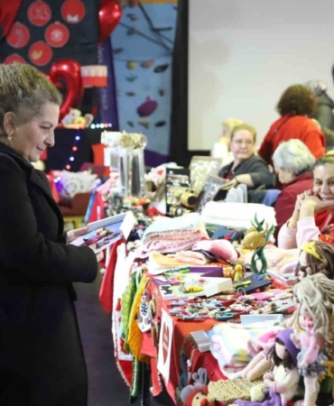 Kartal’da Sevgililer Günü’ne özel kadın emeği pazarı başladı