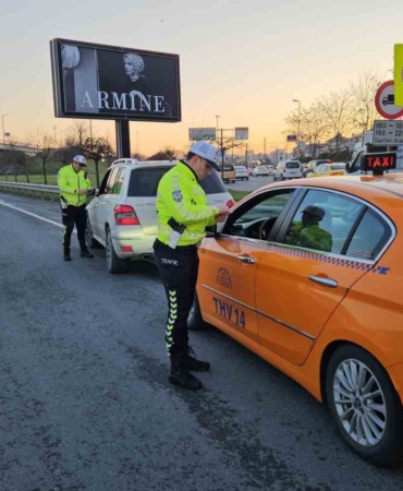 Zeytinburnu’nda dron destekli "kaynakçı" denetimi: 37 sürücüye ceza kesildi
