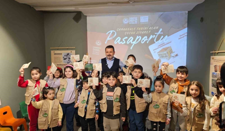 Çanakkale Tarihi Alan’da Çocuk Ziyaret Pasaportu projesi hayata geçirildi