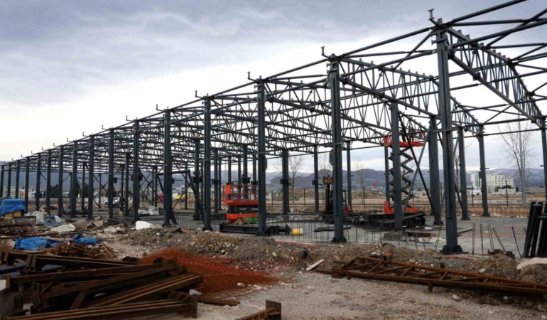 Kocaeli İtfaiyesi’nin lojistik gücünü artıracak projede sona yaklaşılıyor