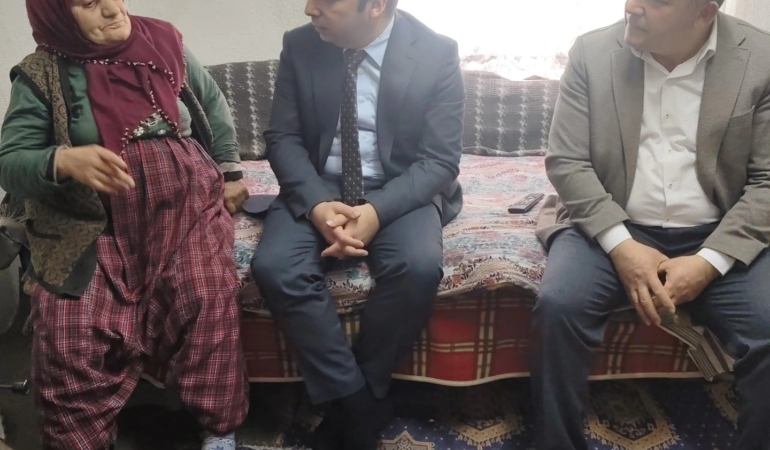 Kaymakam Uçar vatandaşlarla bir araya geldi