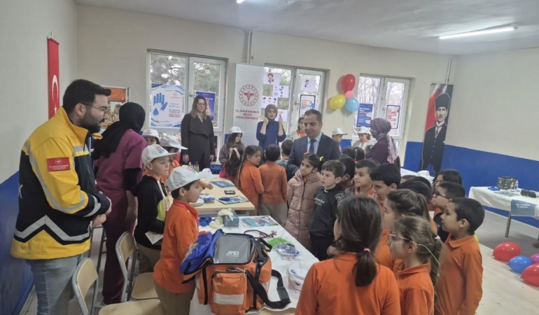 Bilecik’te miniklere sağlık bilinci aşılandı