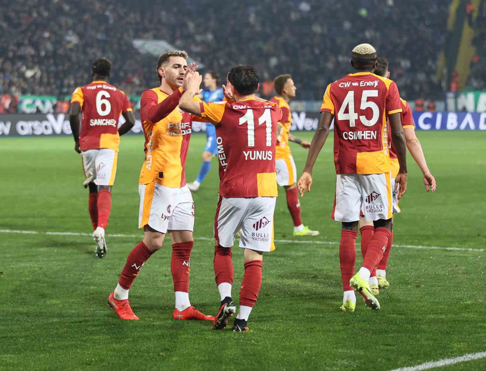 Galatasaray, ligde üst üste 2, toplamda 9. kez kalesini gole kapadı