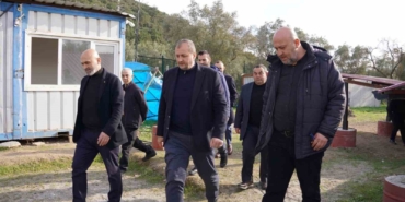 Başkan Usta’dan Hisardere Nekropolü’nde inceleme