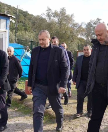 Başkan Usta’dan Hisardere Nekropolü’nde inceleme