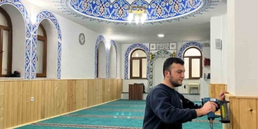 Yunus Emre Camii’nde Ramazan hazırlığı tamamlandı