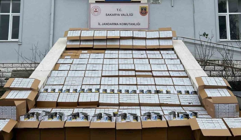 Sakarya’da kaçakçılara jandarma operasyonu: 3 ilçede 5 şüpheli gözaltına alındı